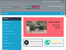 Tablet Screenshot of nuovashop.com